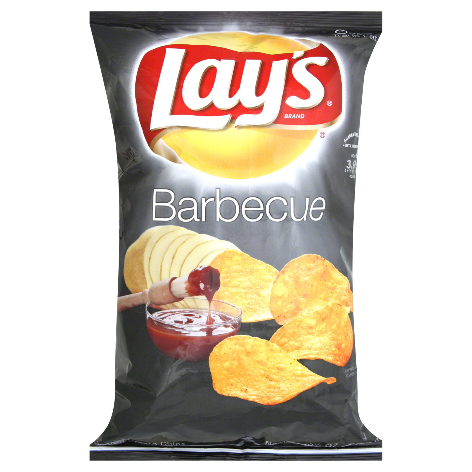 Frito Lay Lay's Potato Chips, Flavored, Barbecue, 10.5 oz (297.6 g)