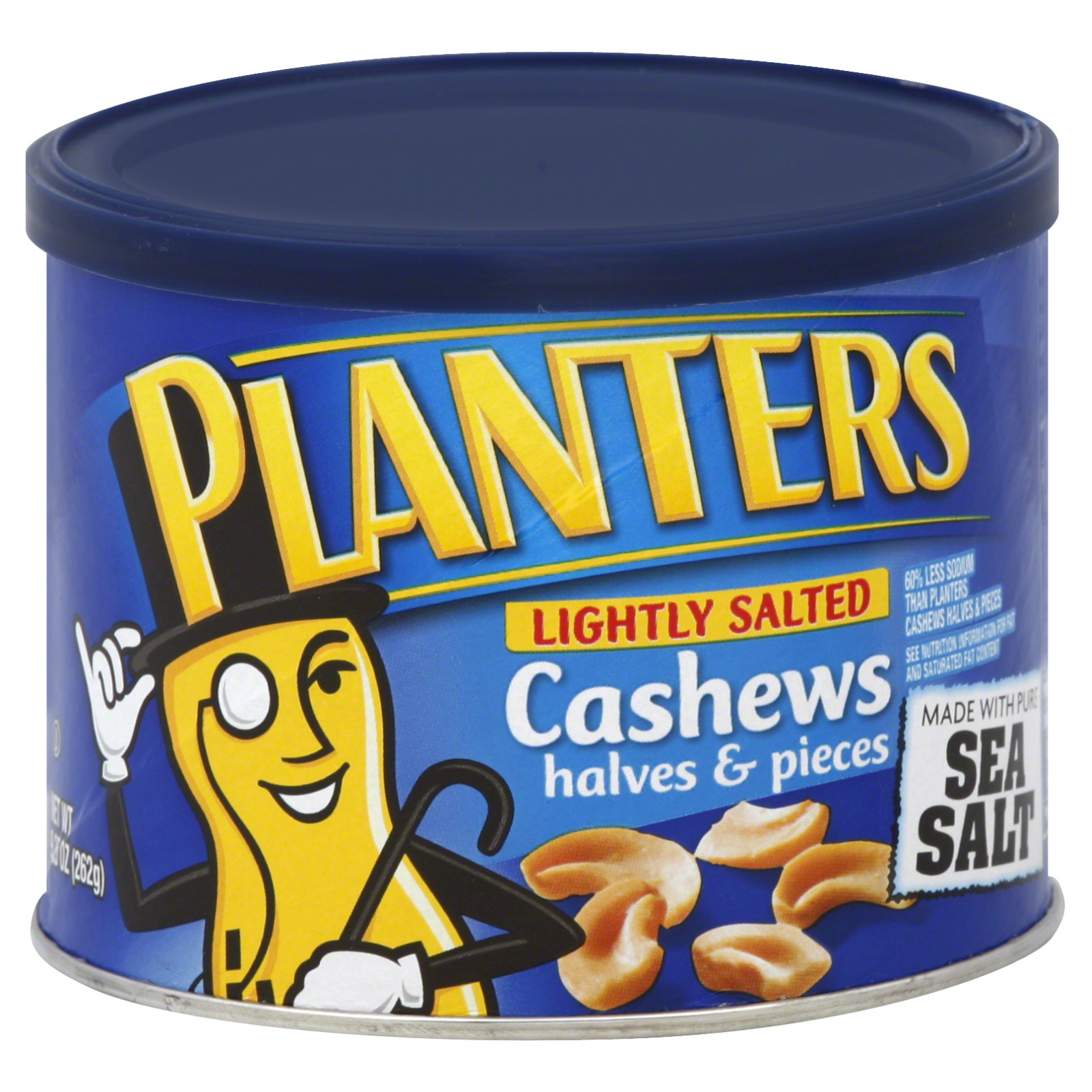 Planters Cashews, Halves & Pieces, Lightly Salted, 9.25 oz (262 g)