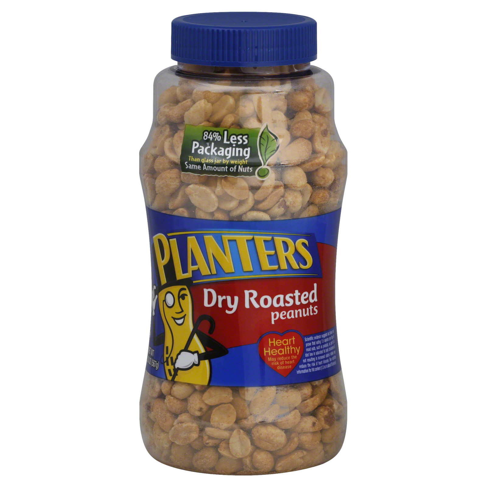 Planters Dry Roasted Peanuts, 1 lb 4 oz (20 oz) 567 g