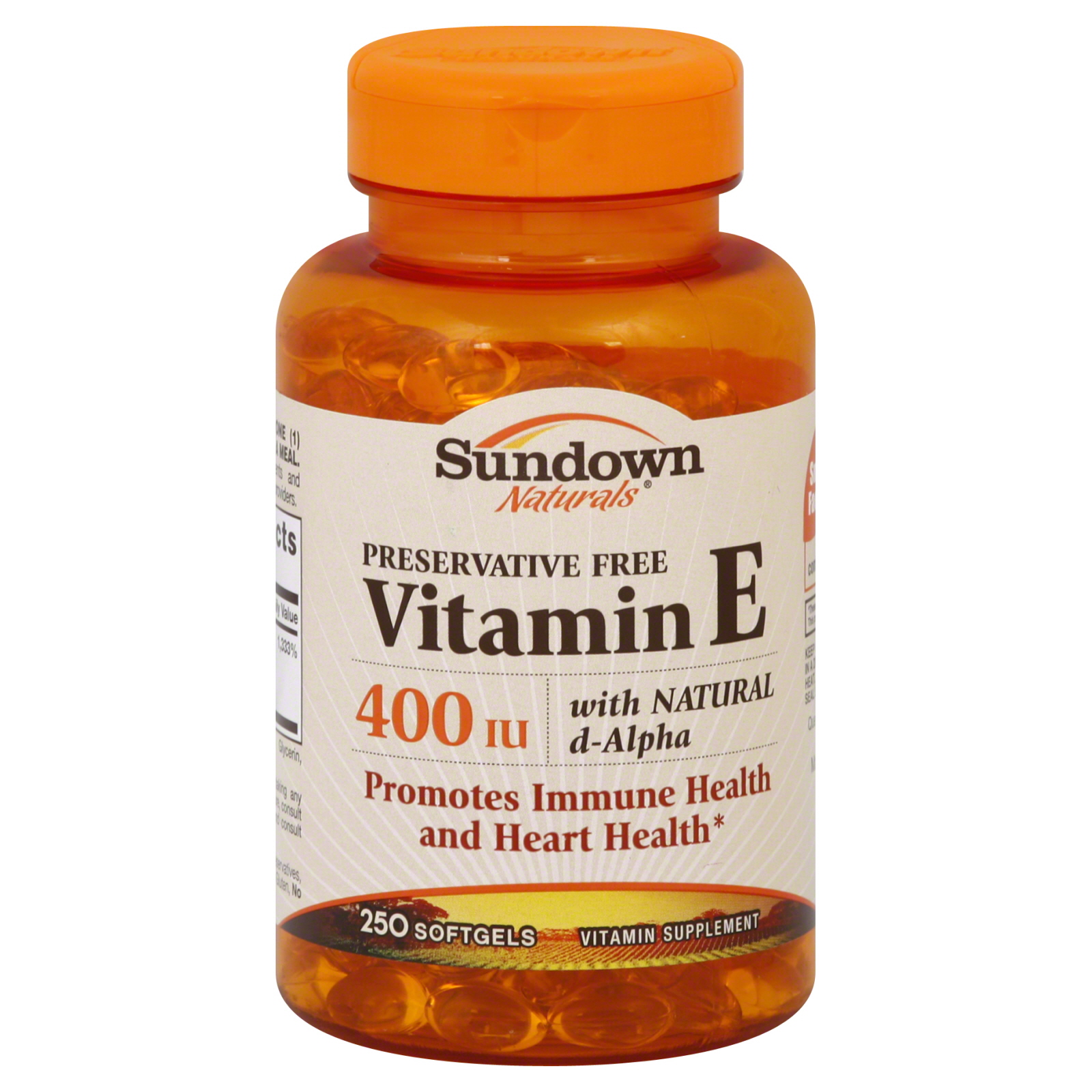 Sundown Vitamin E, 400 IU, 250 Softgels