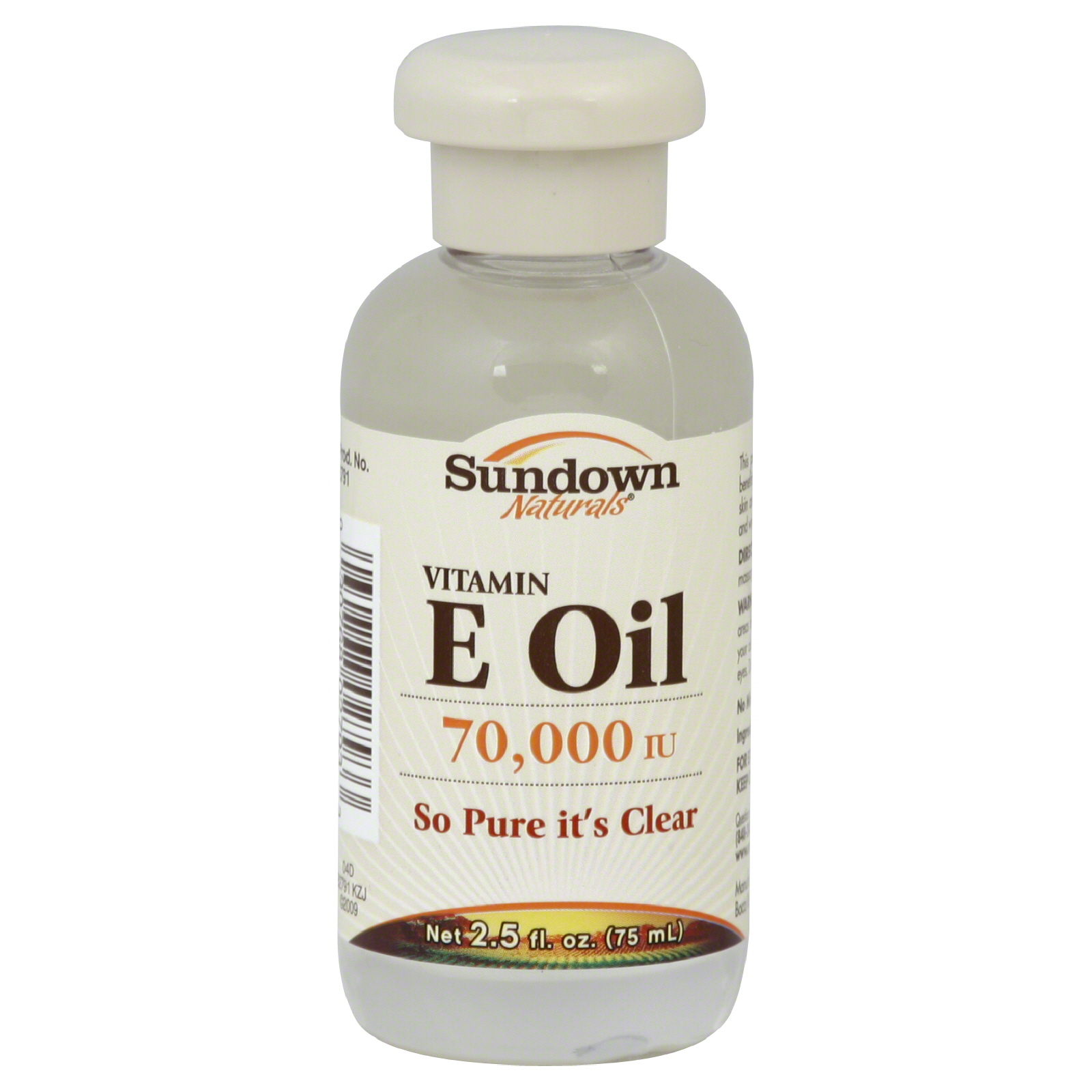 Sundown Vitamin E Oil, 70, 000 IU, 2.5 fl oz (75 ml)