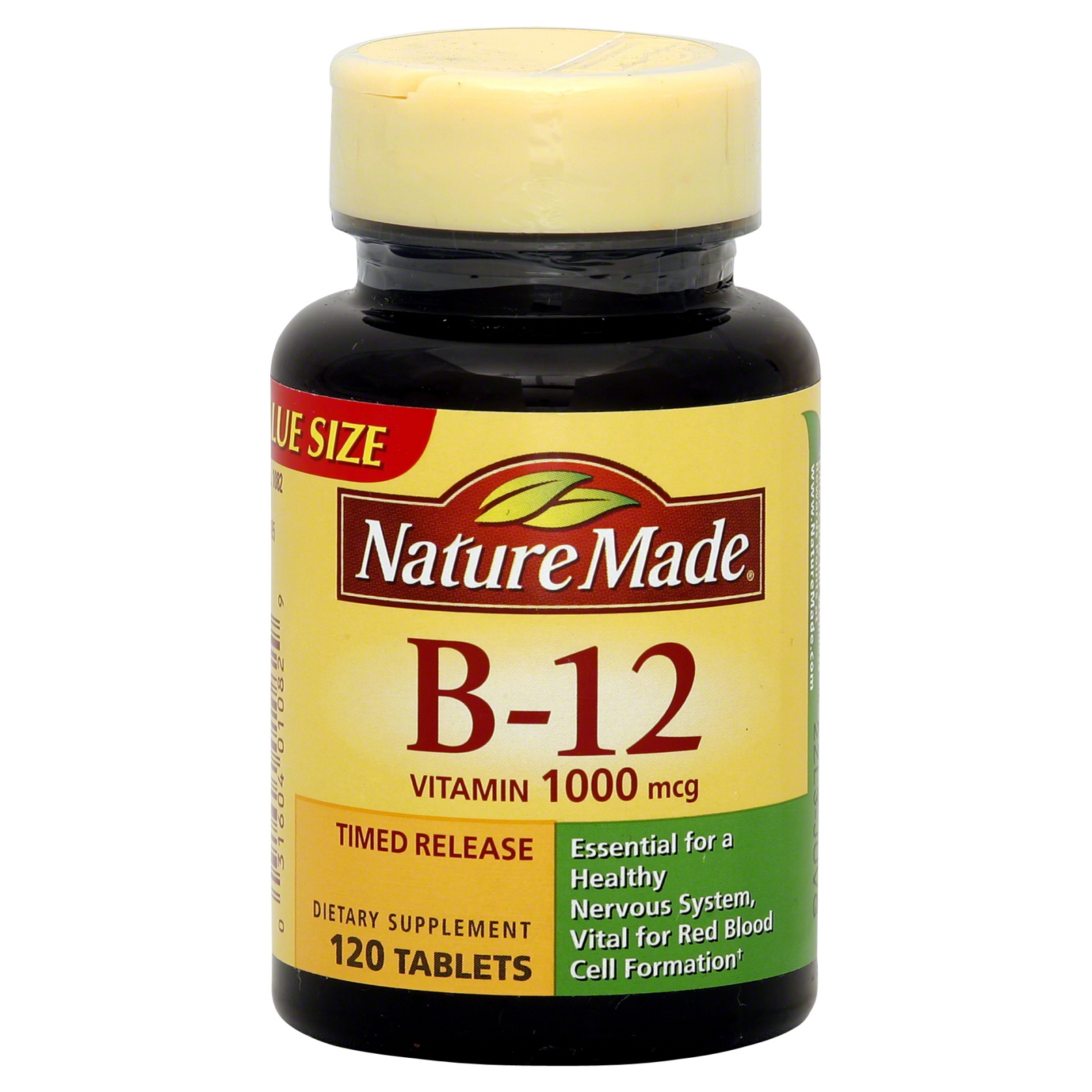 Nature Made Vitamin B-12, 1000 mcg, Tablets, 120 tablets