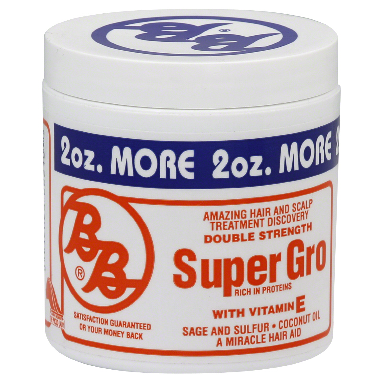 BB Super Gro with Vitamin E, Double Strength, 6 fl oz (177 ml)