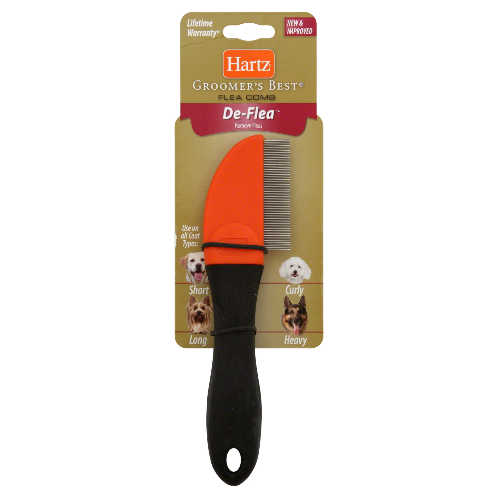 Hartz Groomer's Best DeFlea Comb, Flea, 1 comb