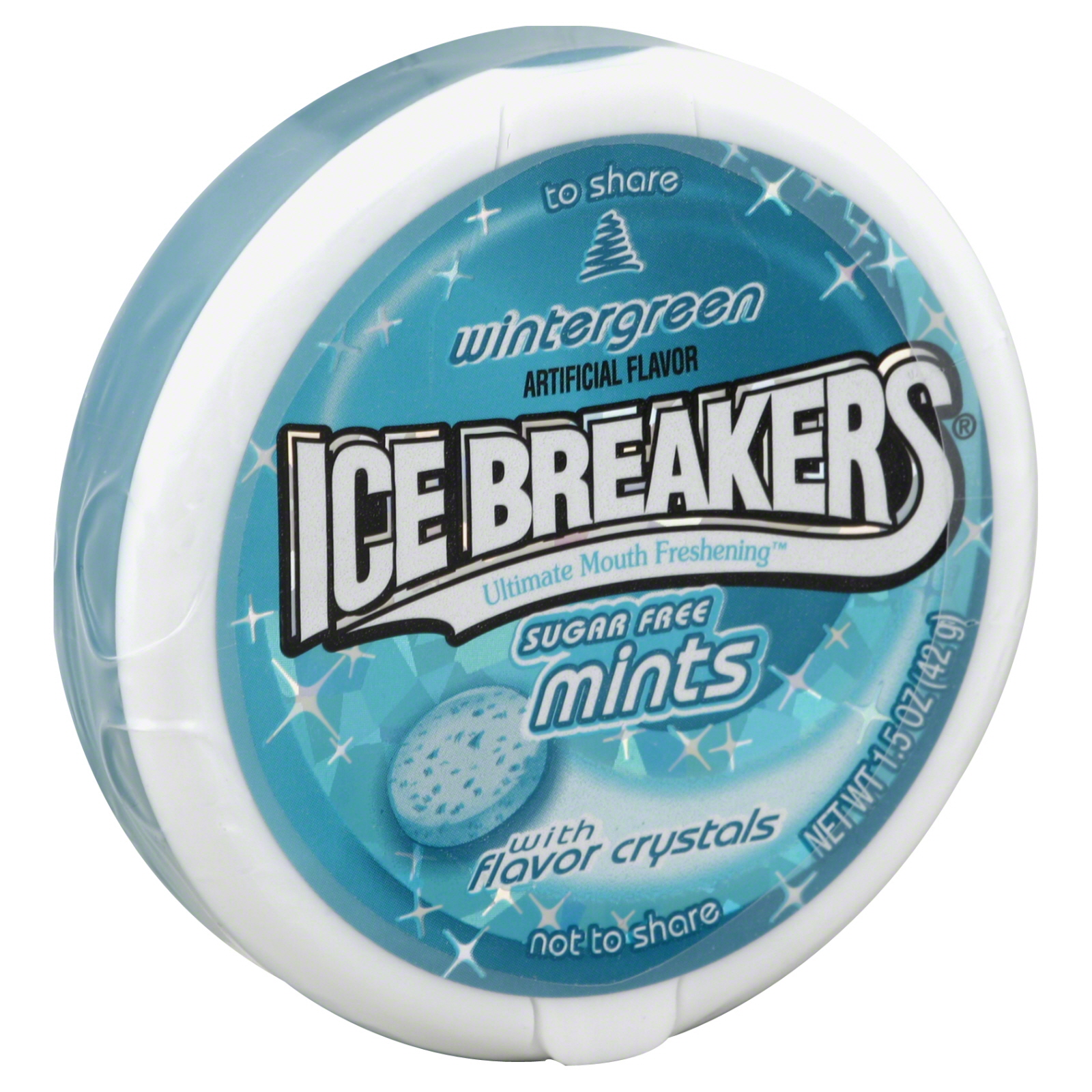 Ice Breakers Wintergreen Mints 1.5 oz. Plastic Container Shop Your