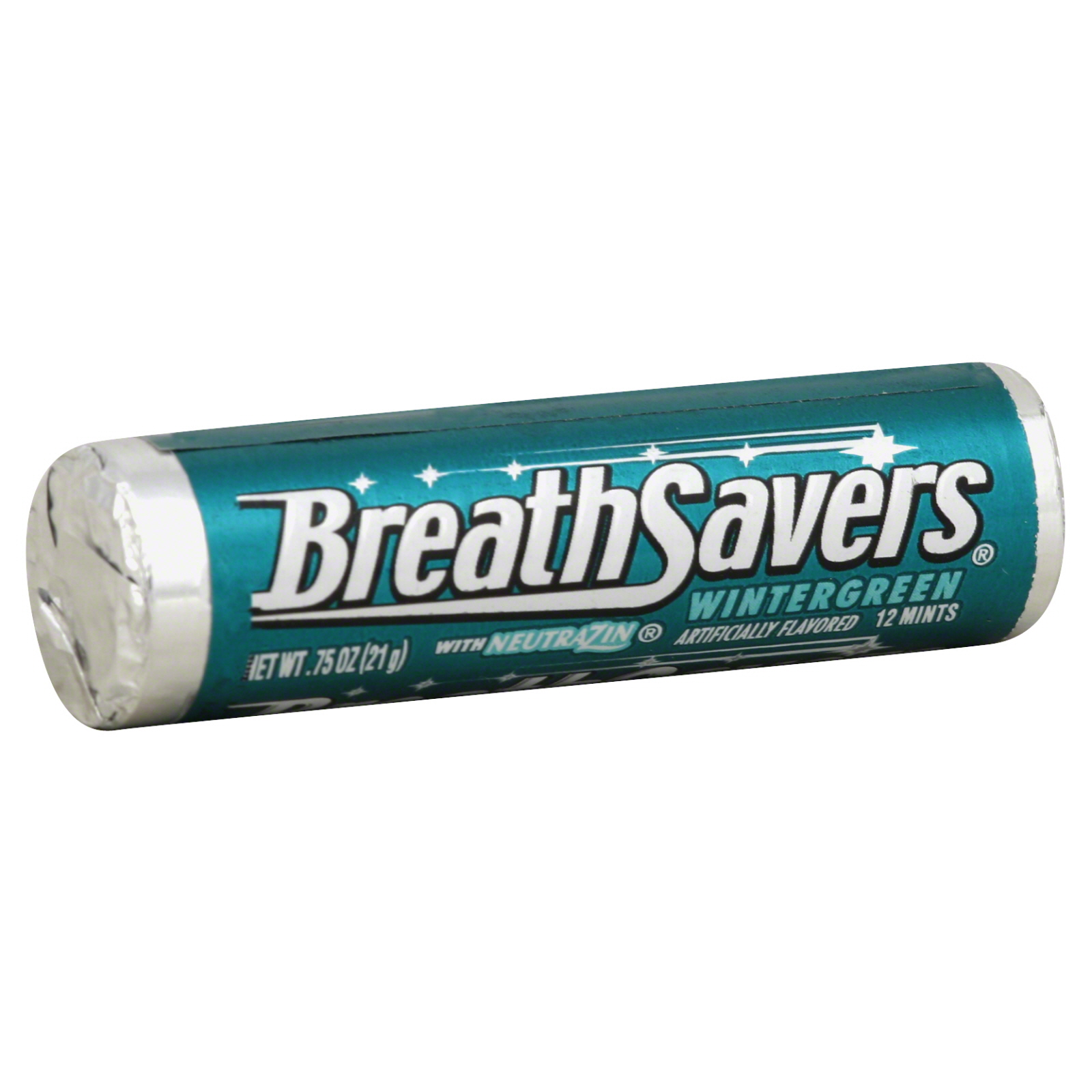 Breath Savers Mints, Wintergreen, 12 - 7.5 oz (21 g) mints
