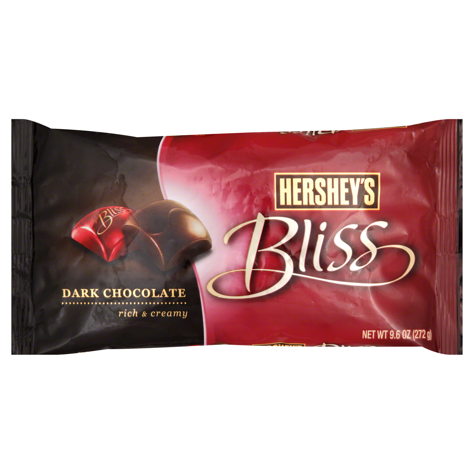 Hershey's Bliss Dark Chocolate, Rich & Creamy, 9.6 oz (272 g)