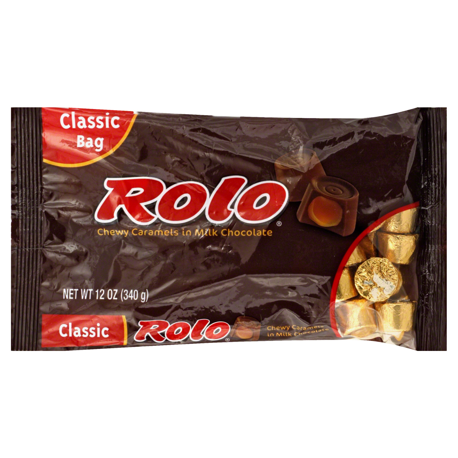 Rolo Chewy Caramels, in Milk Chocolate, 12 oz (340 g)