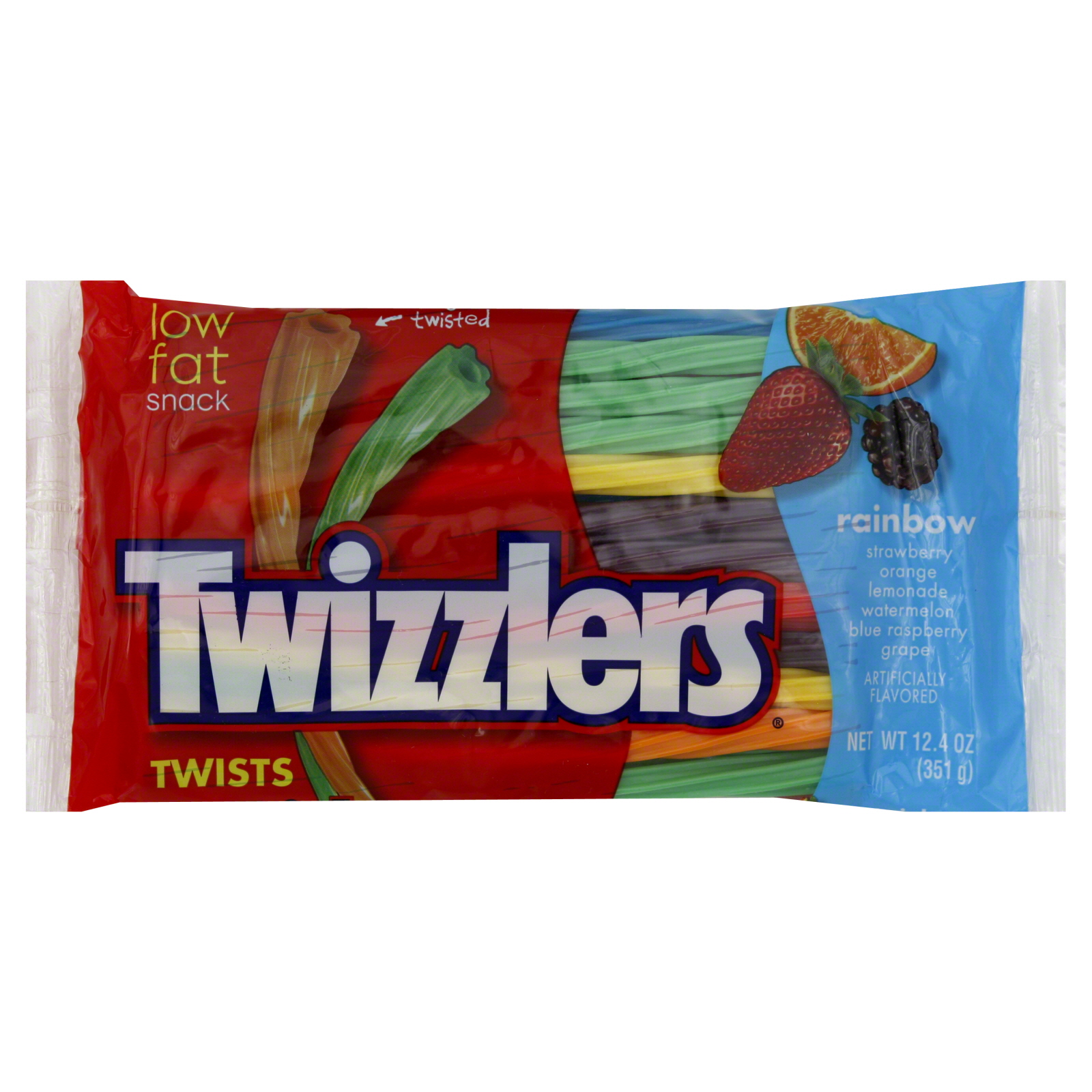 Twizzlers Snacksters 100 Calories Twists, Tiny Rainbow, 7   0.99 oz (28 g) bags [6.93 oz (196 g)]   Food & Grocery   Gum & Candy   Licorice