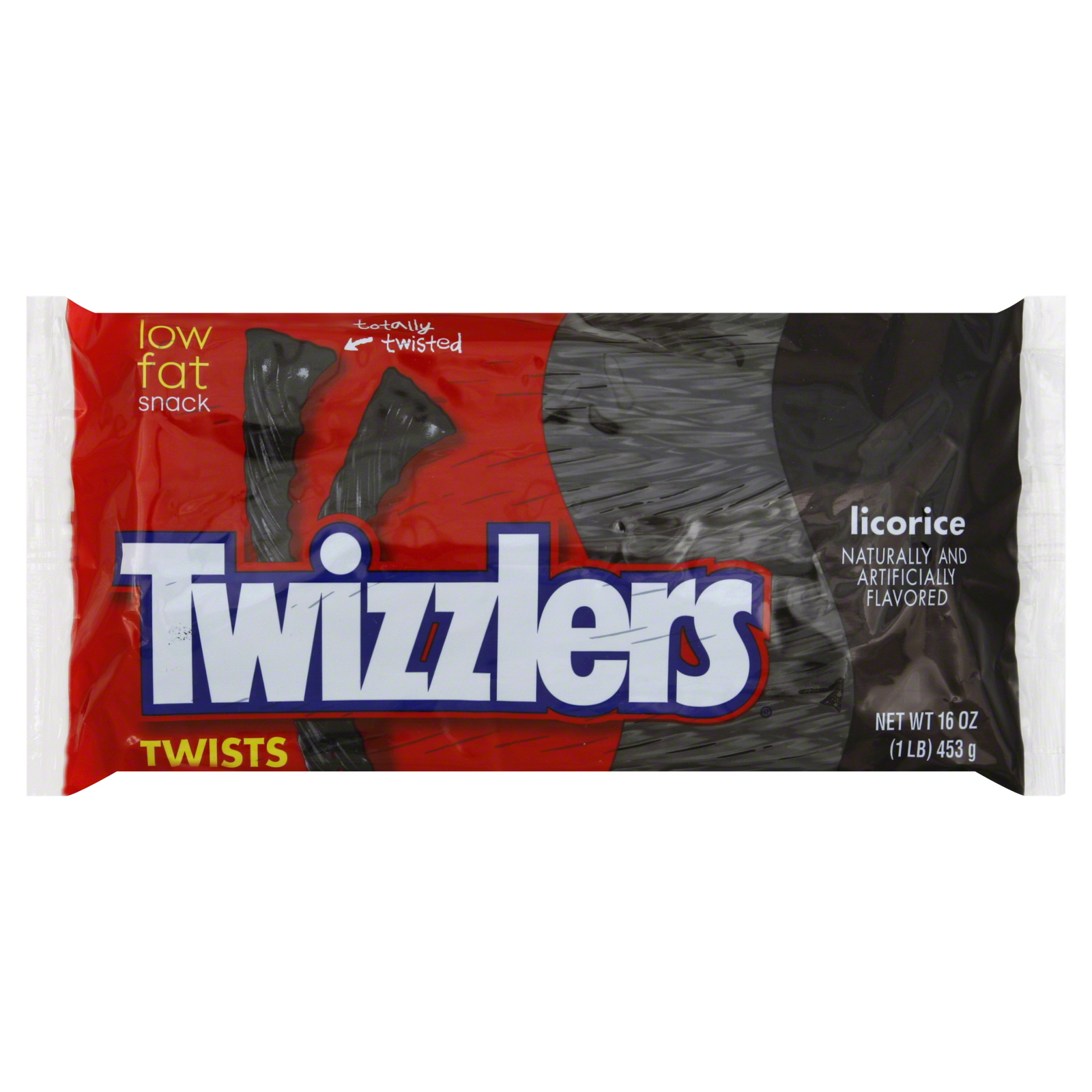 Twizzlers Twists, Licorice, 16 oz (1 lb) 453 g