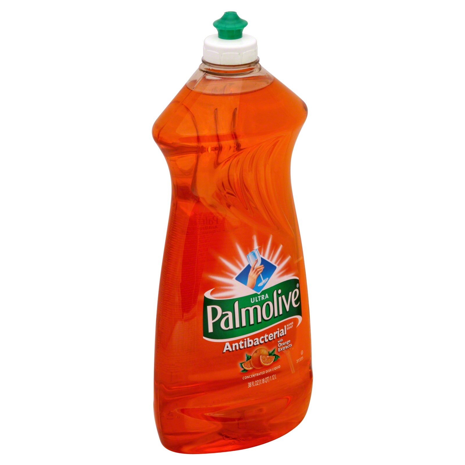 Palmolive Ultra Concentrated Dish Liquid/Antibacterial Hand Soap, with Orange Extracts, 38 fl oz (1.18 qt) 1.12 l
