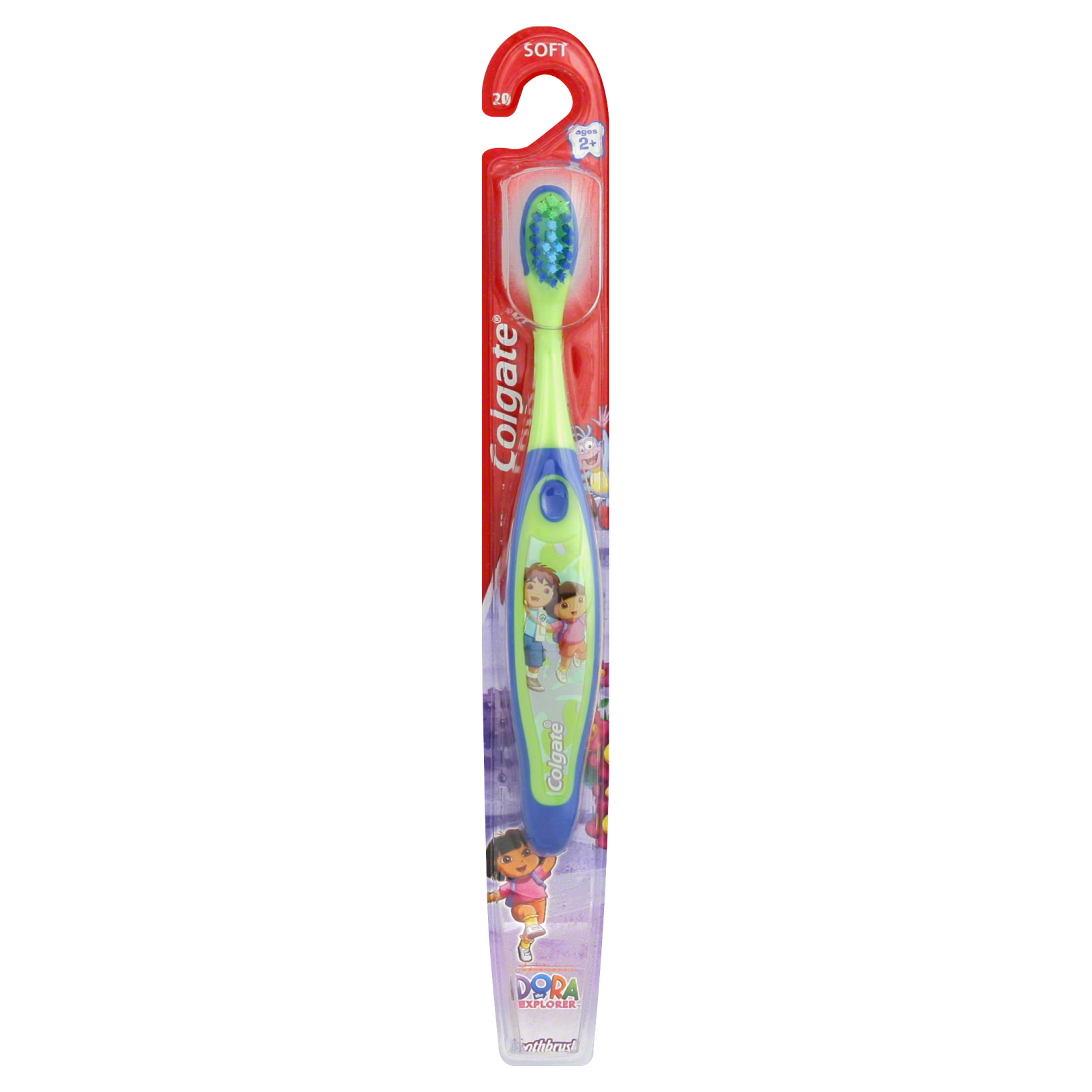 Colgate Smiles Toothbrush, Extra Soft 20, Nickelodeon Dora the Explorer, 1 toothbrush