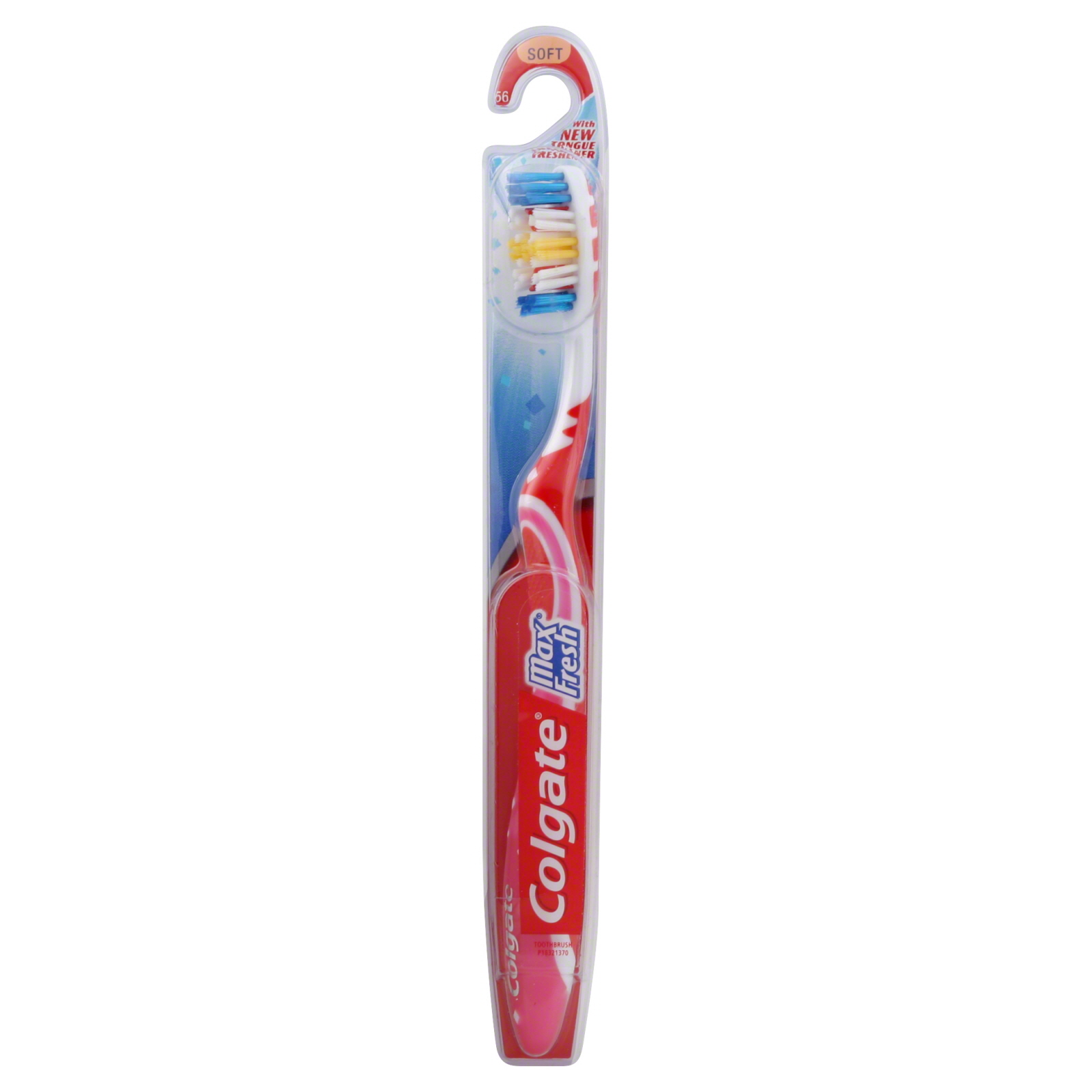 Colgate-Palmolive MaxFresh Toothbrush, Scented, Soft, Full Head 56, 1 toothbrush