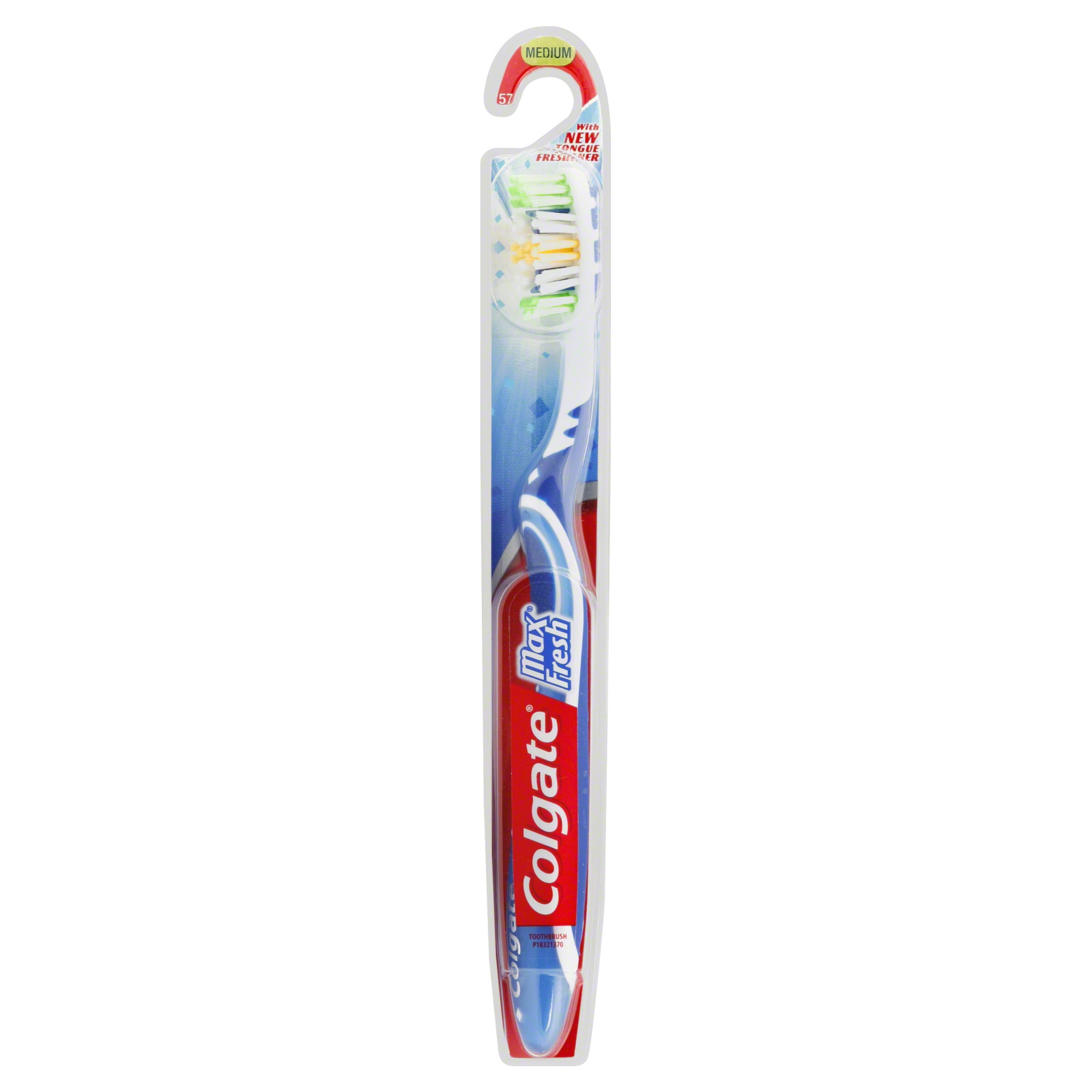Colgate-Palmolive MaxFresh Toothbrush, Medium, Full Head 57, 1 toothbrush