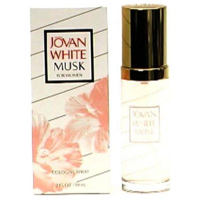 Jovan White Musk Cologne Spray for Women, 2 fl oz (59 ml)