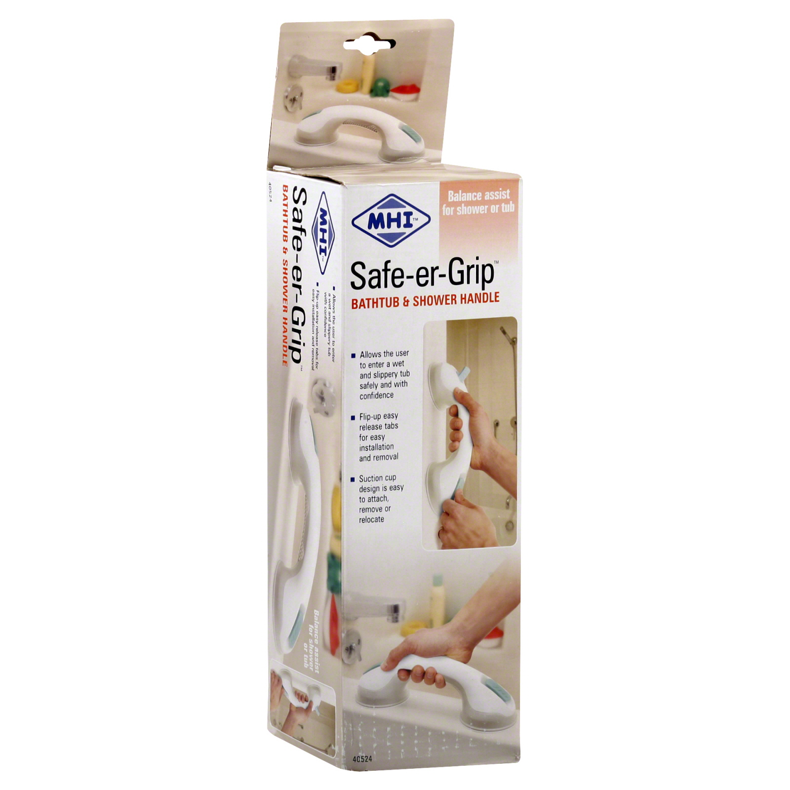 MHI Safe-er-Grip Handle, Bathtub & Shower, 1 handle