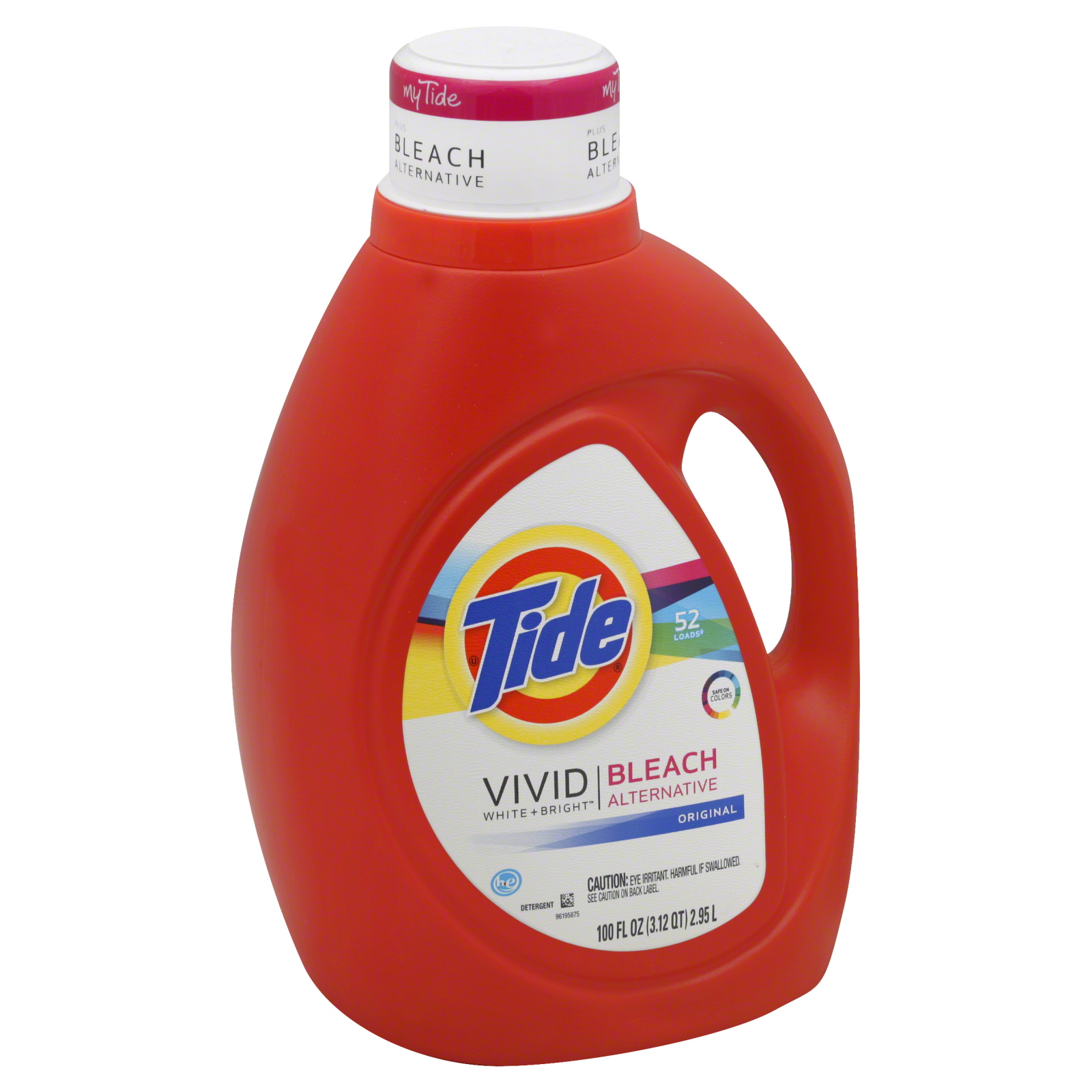 Tide HE With Bleach Alternative Detergent, 2X Ultra, Original Scent