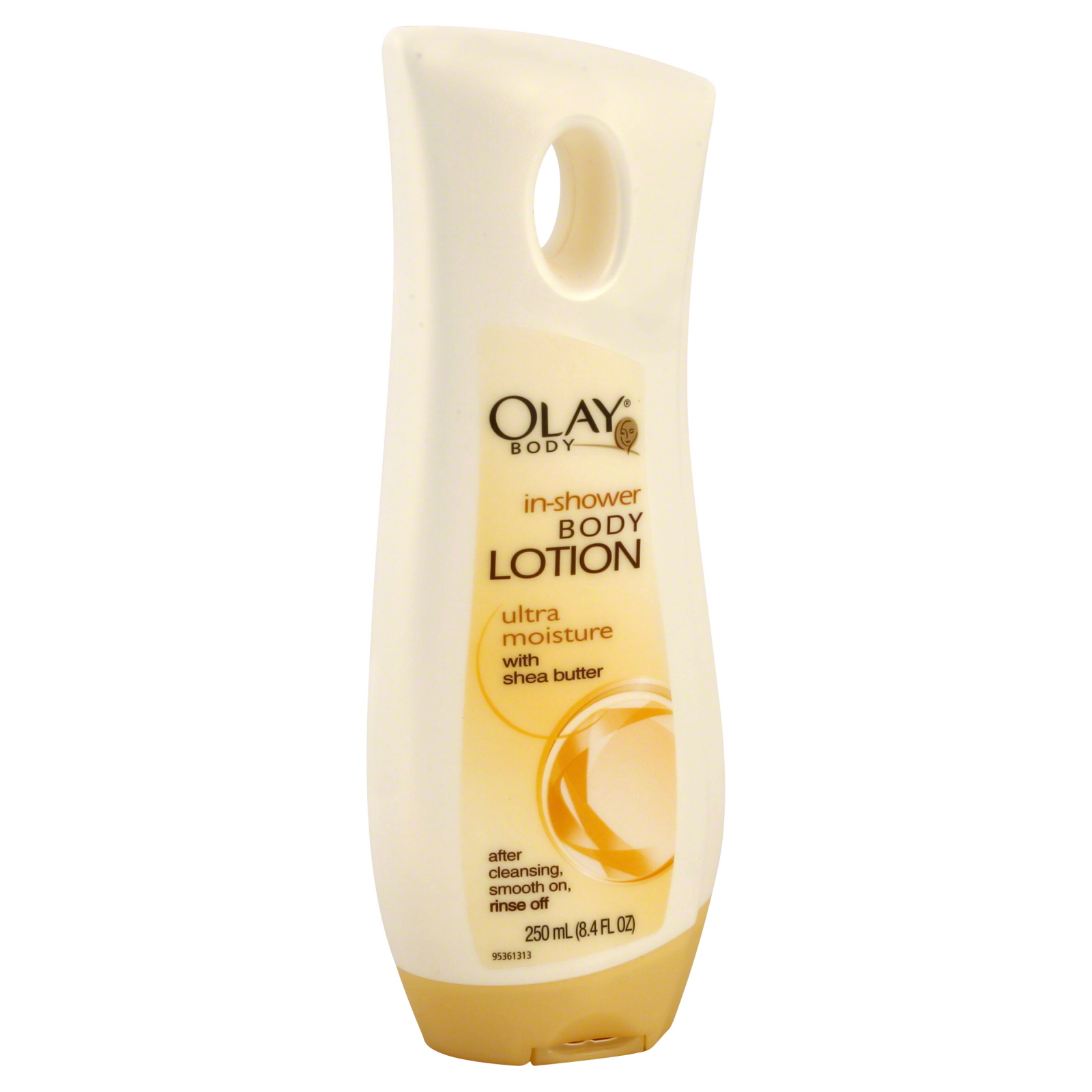 Olay Body Lotion, In-Shower, Ultra Moisture with Shea Butter, 8.4 oz.