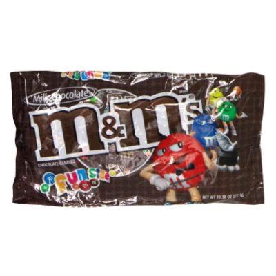 M&M's Chocolate Candies, Milk Chocolate, Fun Size, 13.30 oz (377.1 g) bag