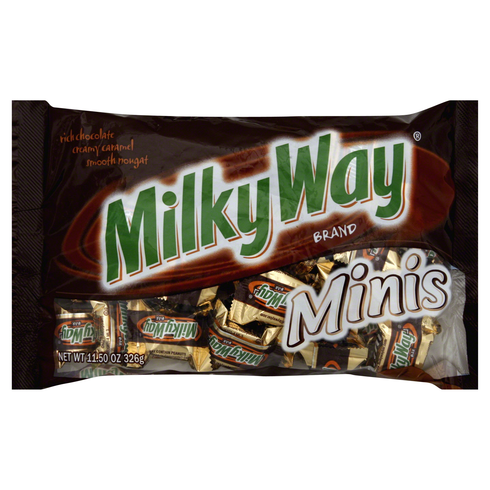 Milky Way Candy Bars, Minis, 11.5 oz (326 g)