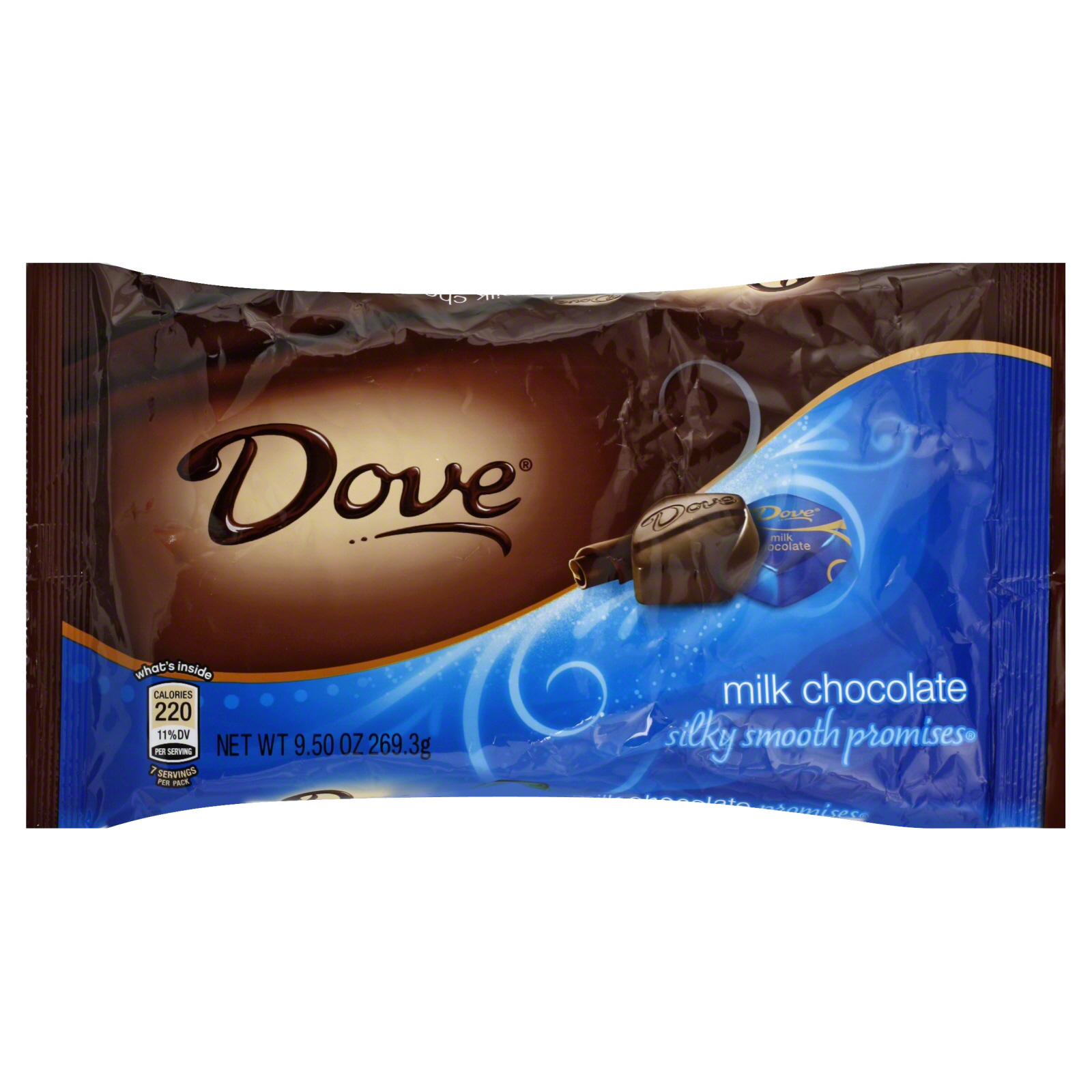 Dove Smooth Milk Chocolate, 9.5 oz (269.3 g)