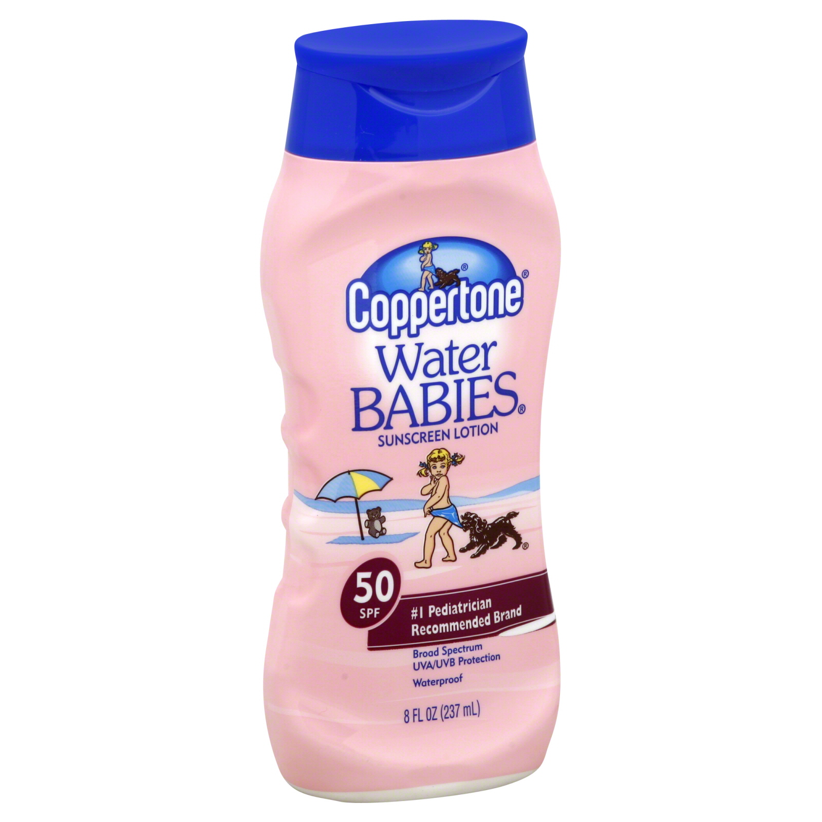 Coppertone Water Babies Sunscreen Lotion SPF 50 8 fl oz (236 ml) Coppertone Water Babies Sunscreen Lotion SPF 50 8 fl oz (236 ml)