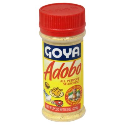 Goya All Purpose Seasoning, Adobo with Pepper, 8 oz (226 g)
