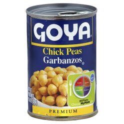 Goya Chick Peas, Garbanzo Beans, 15.5 Ounce
