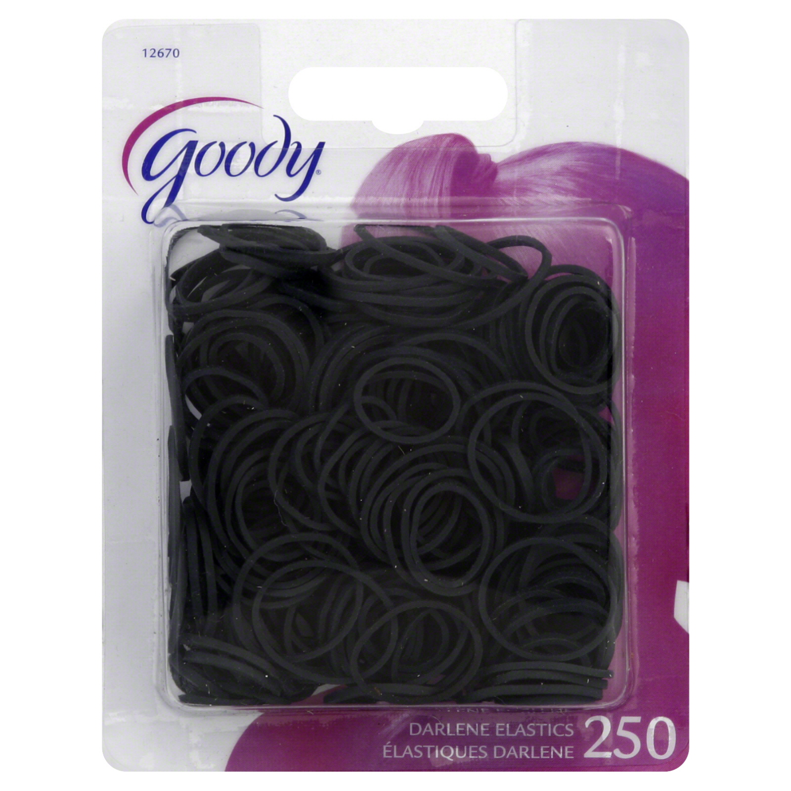 Goody Classics Rubberbands, Black, 250 CT Goody Classics Rubberbands, Black, 250 CT