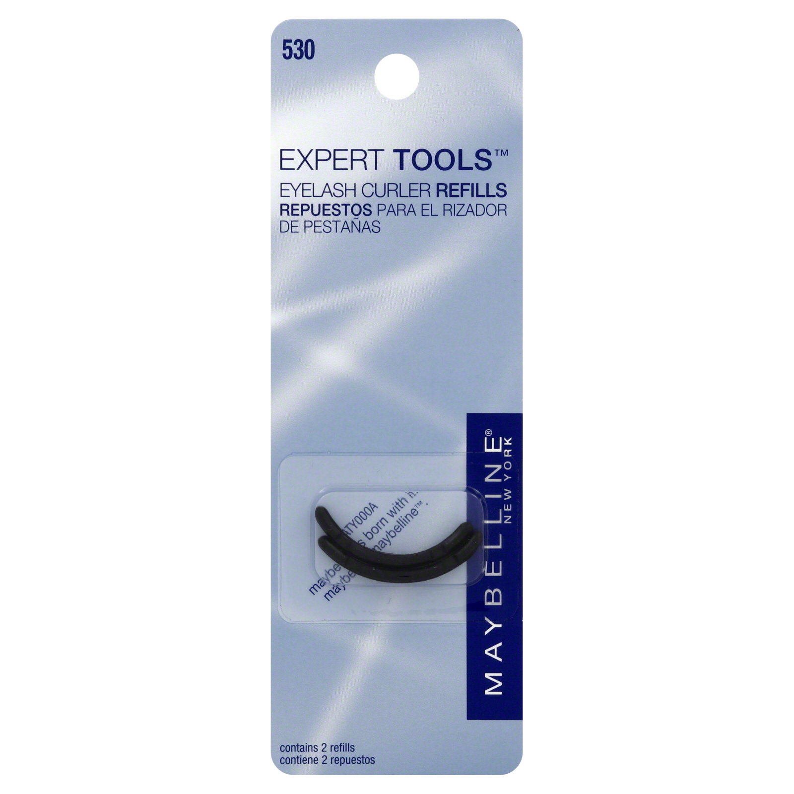 Maybelline New York Expert Tools Eyelash Curler Refills, 530, 2 refills