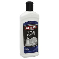 Weiman Silver Polish and Cleaner - 8 Ounce - Clean Shine and Polish Safe Protective Prevent Tarnish