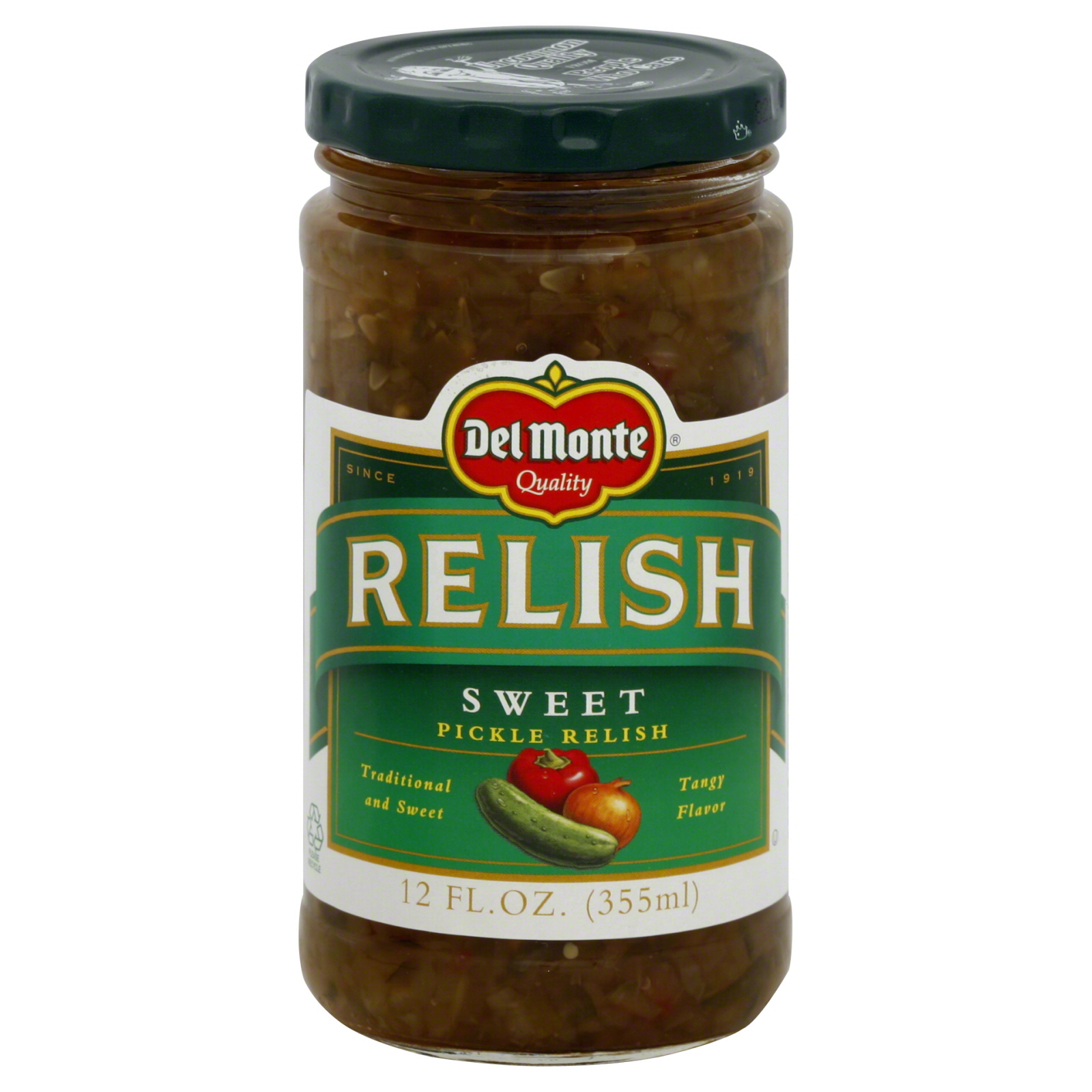 Del Monte Relish Sweet Pickle 12 oz
