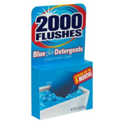2000 Flushes Automatic Bowl Cleaner, 3.5 oz (100 g)