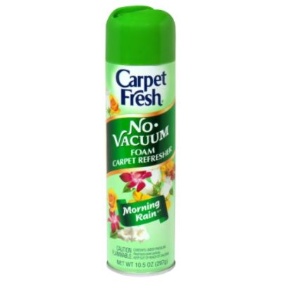 Carpet Fresh No-Vacuum Foam Carpet Refresher, Morning Rain, 10.5 oz (297 g)
