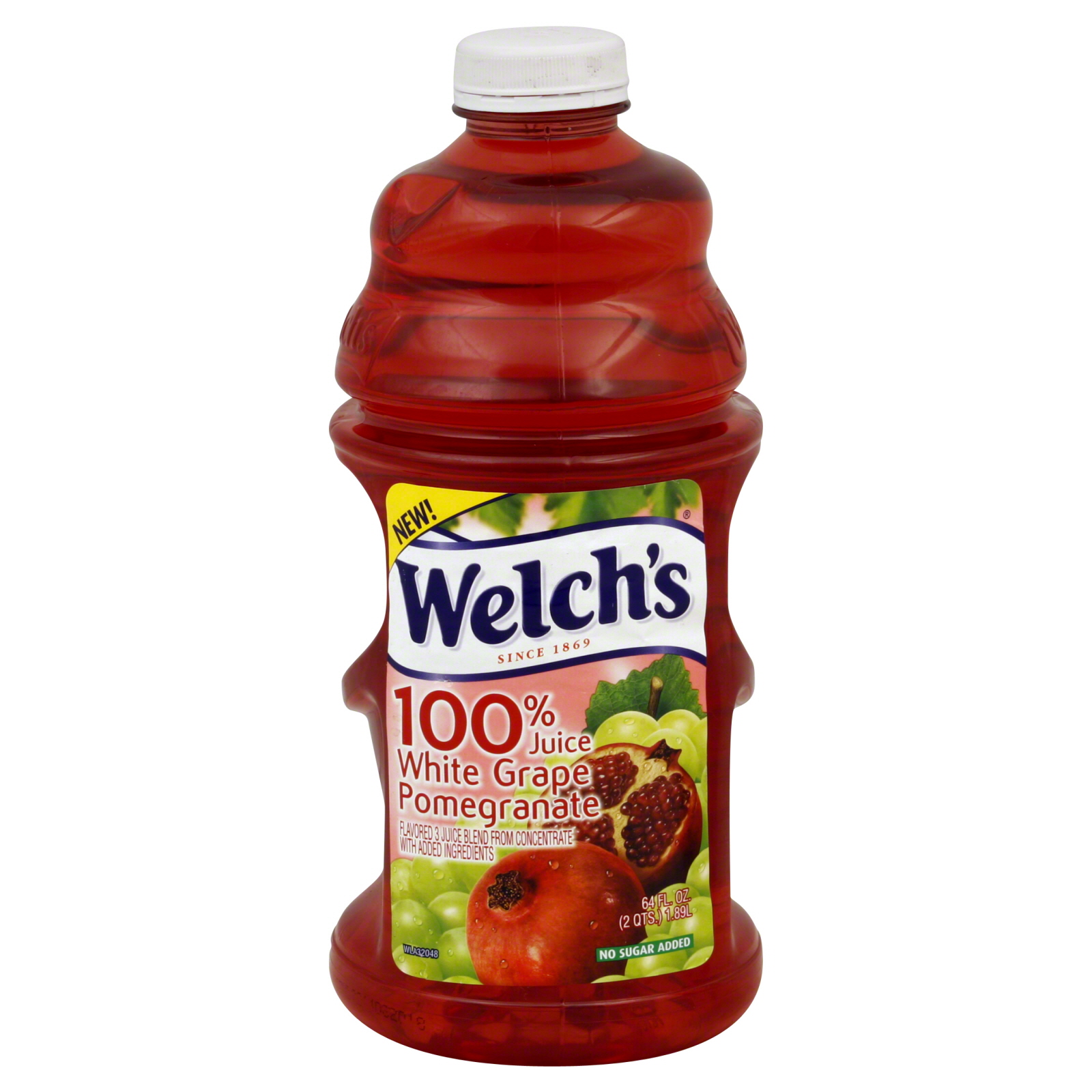 Welch's Juice Blend, White Grape Pomegranate, 64 fl oz (2 qt) 1.89 l