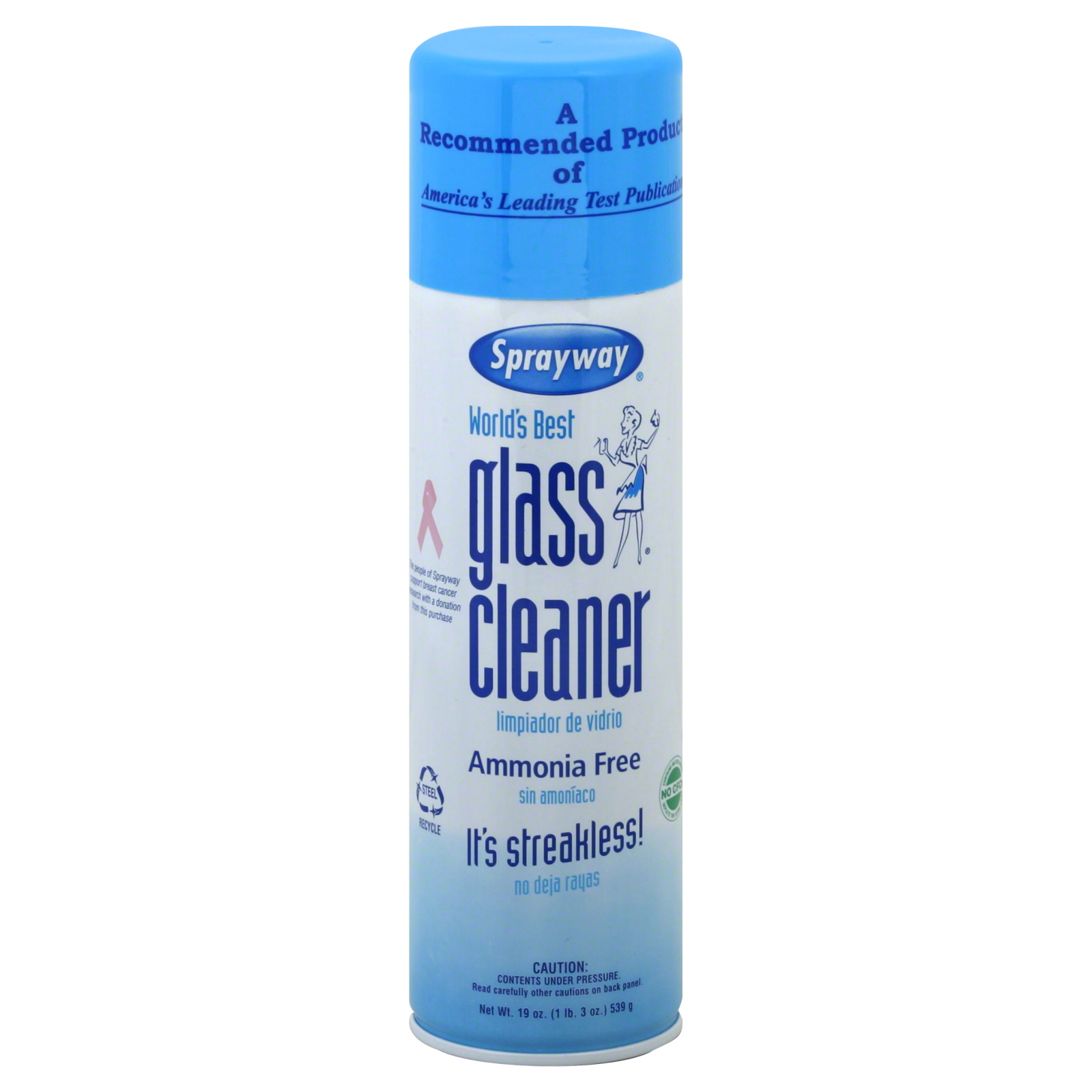 Sprayway Glass Cleaner, 19 oz (1 lb 3 oz) 539 g