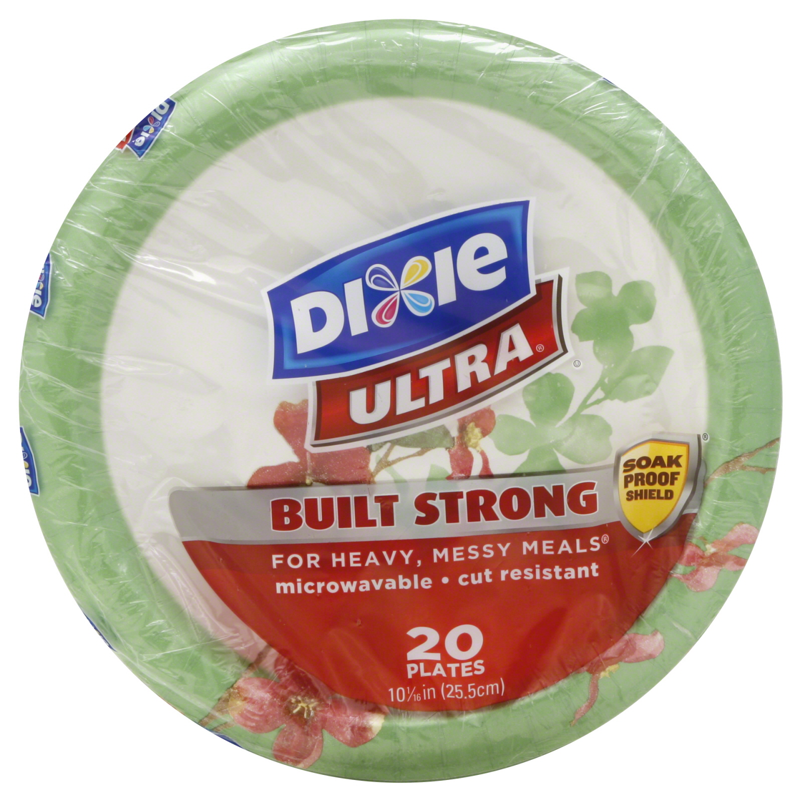 Dixie Ultra Plates, 10-1/16 Inch 20 plates