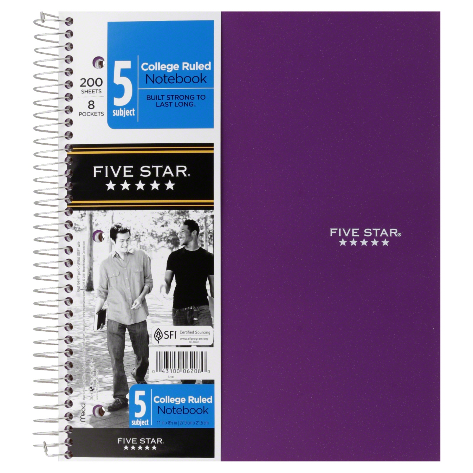 Mead Five Star Notebook - 5 Subject