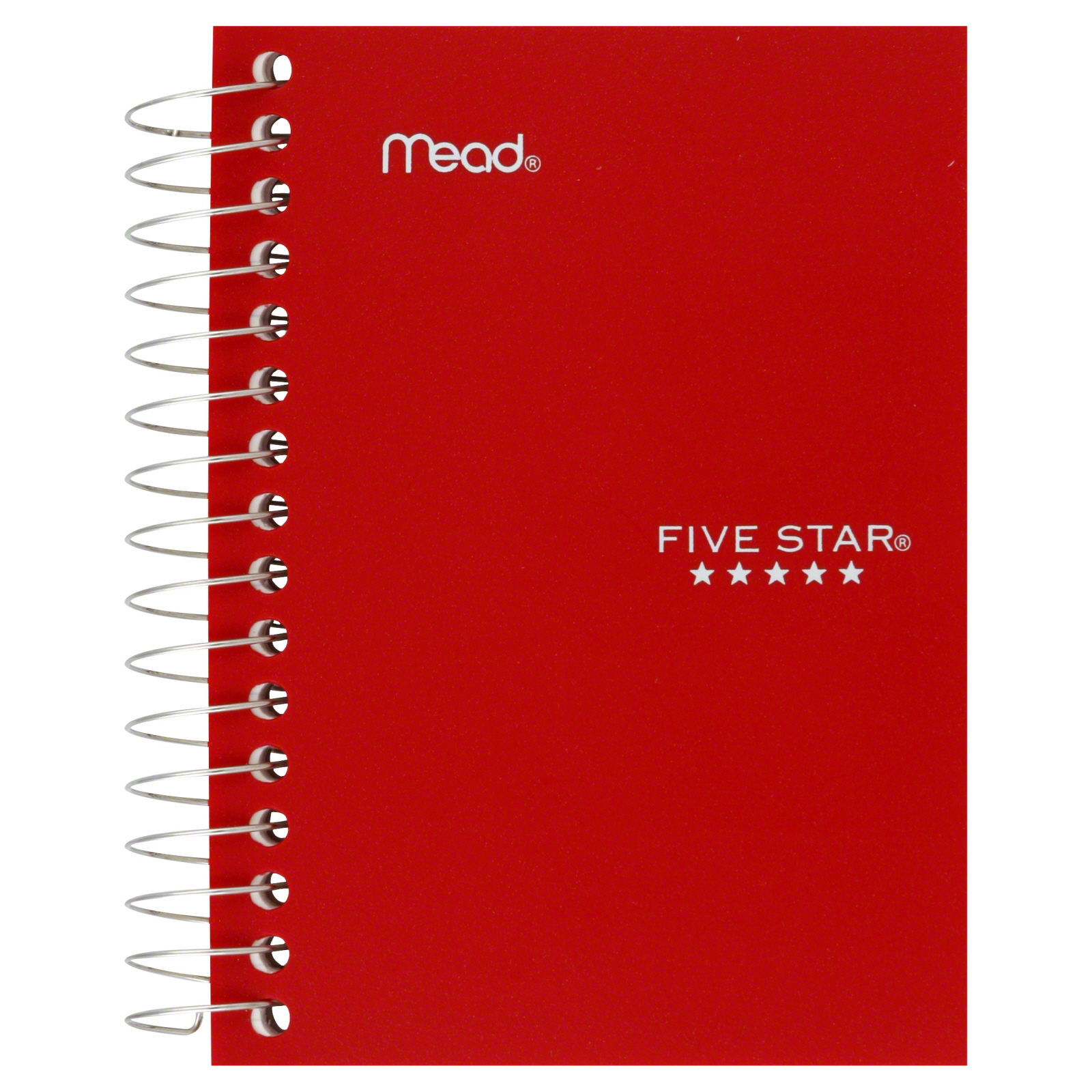 Mead Wirebound Pad 5 Star Fat Pad - Red (In Store Only)