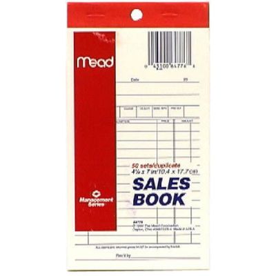 Mead 34676811 Management Series Sales Book, 50 Sets/Duplicate, 1 each