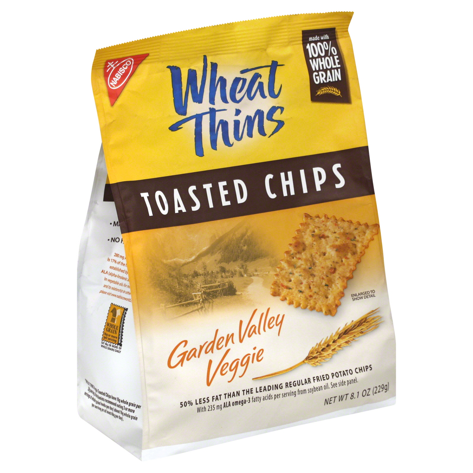 Nabisco Wheat Thins Toasted Chips, Garden Valley Veggie, 8.1 oz (229 g)