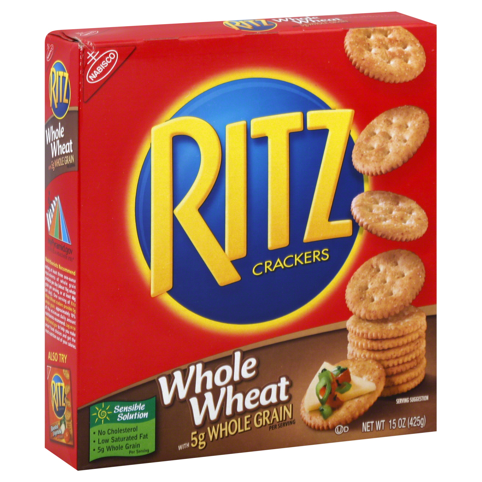 Ritz Crackers, Whole Wheat, 15 oz (425 g)