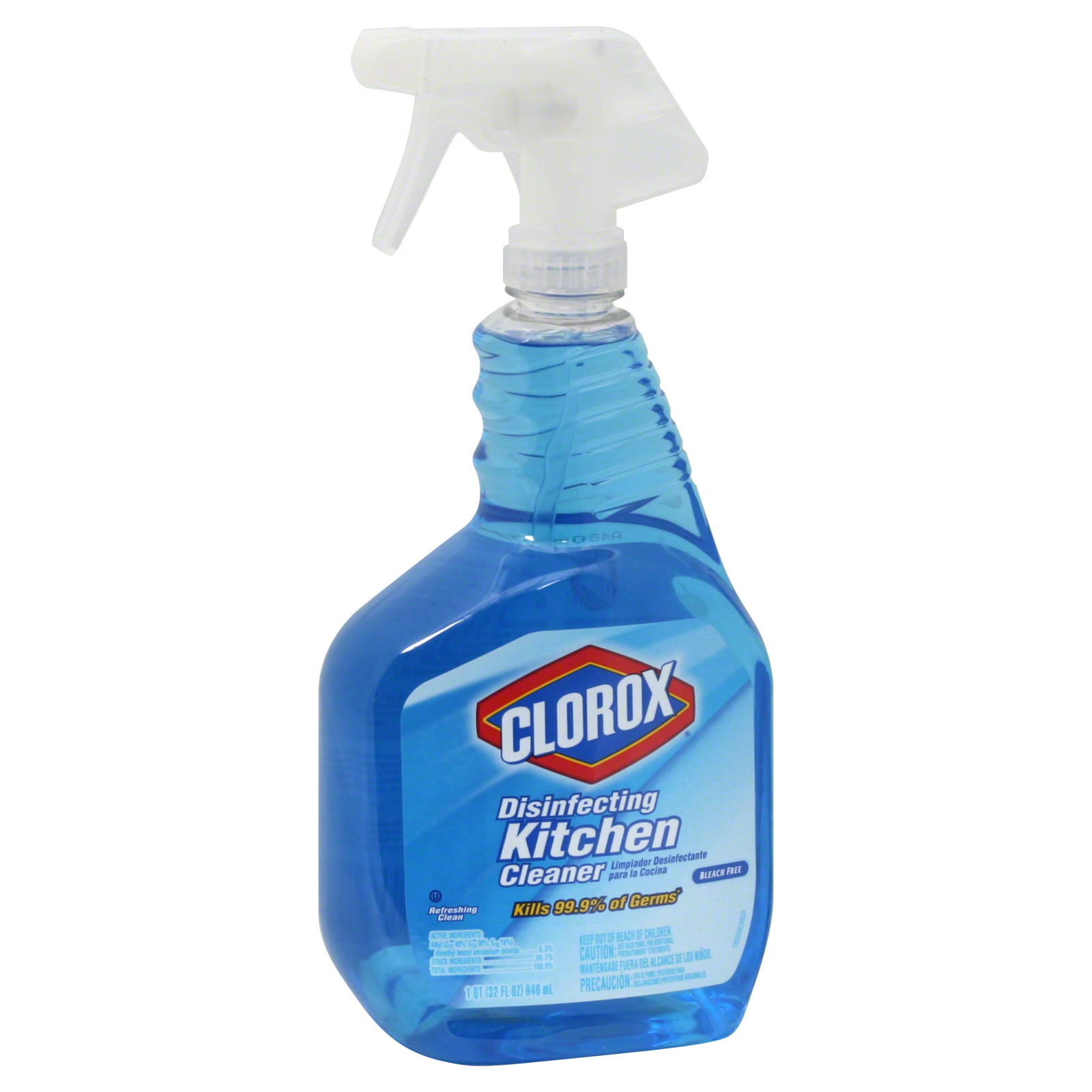 Clorox Disinfecting Kitchen Cleaner, Refreshing Clean, 32 fl oz (1 qt ...
