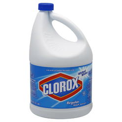 Clorox Bleach, Regular, 182 fl oz (1.42 gl) 5.38 lt