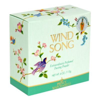 Prince Matchabelli Wind Song Extraordinary Perfumed Dusting Powder, 4 oz (113 g)