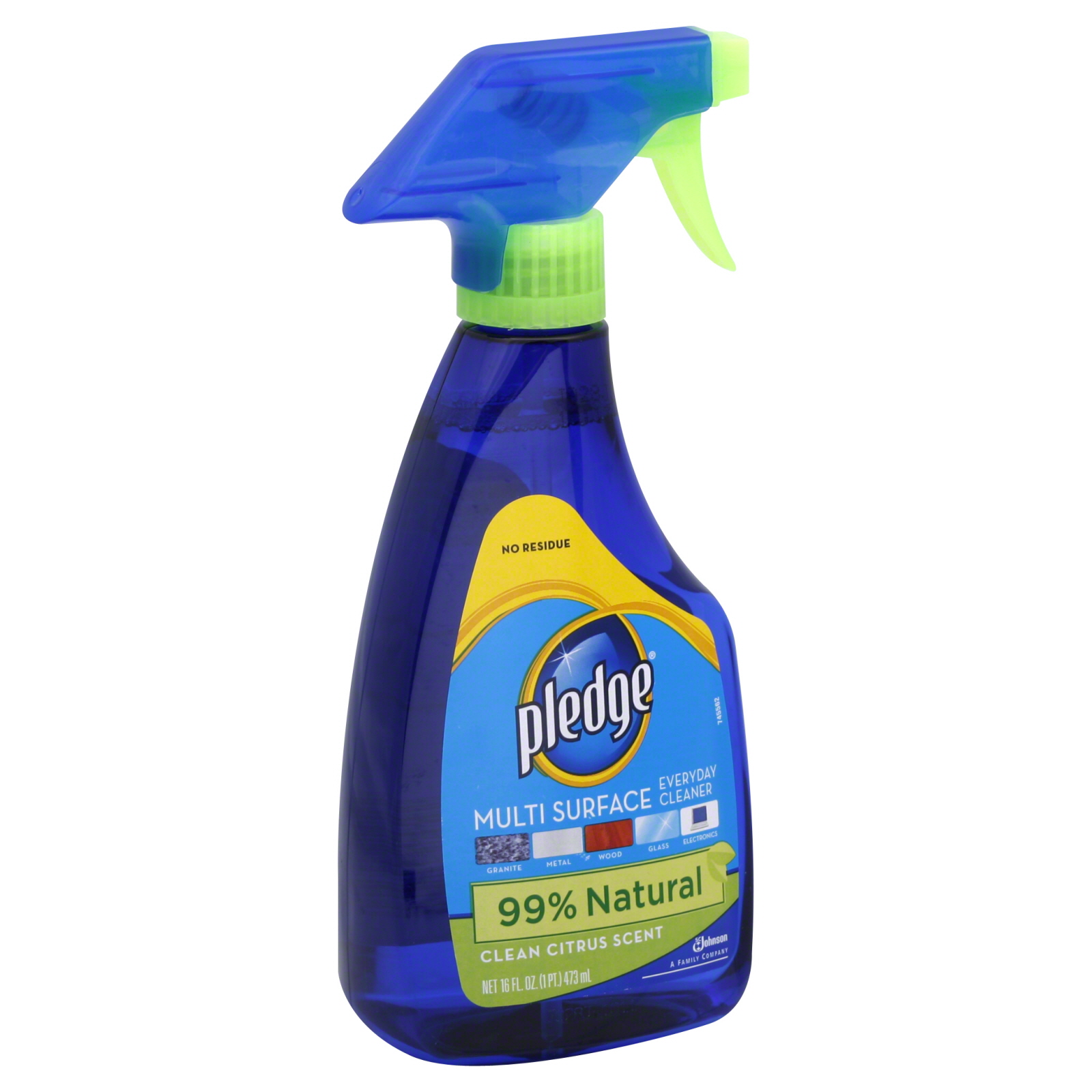 Pledge Multi-Surface Spray, Clean & Dust, 16 fl oz (1 pt) 473 ml