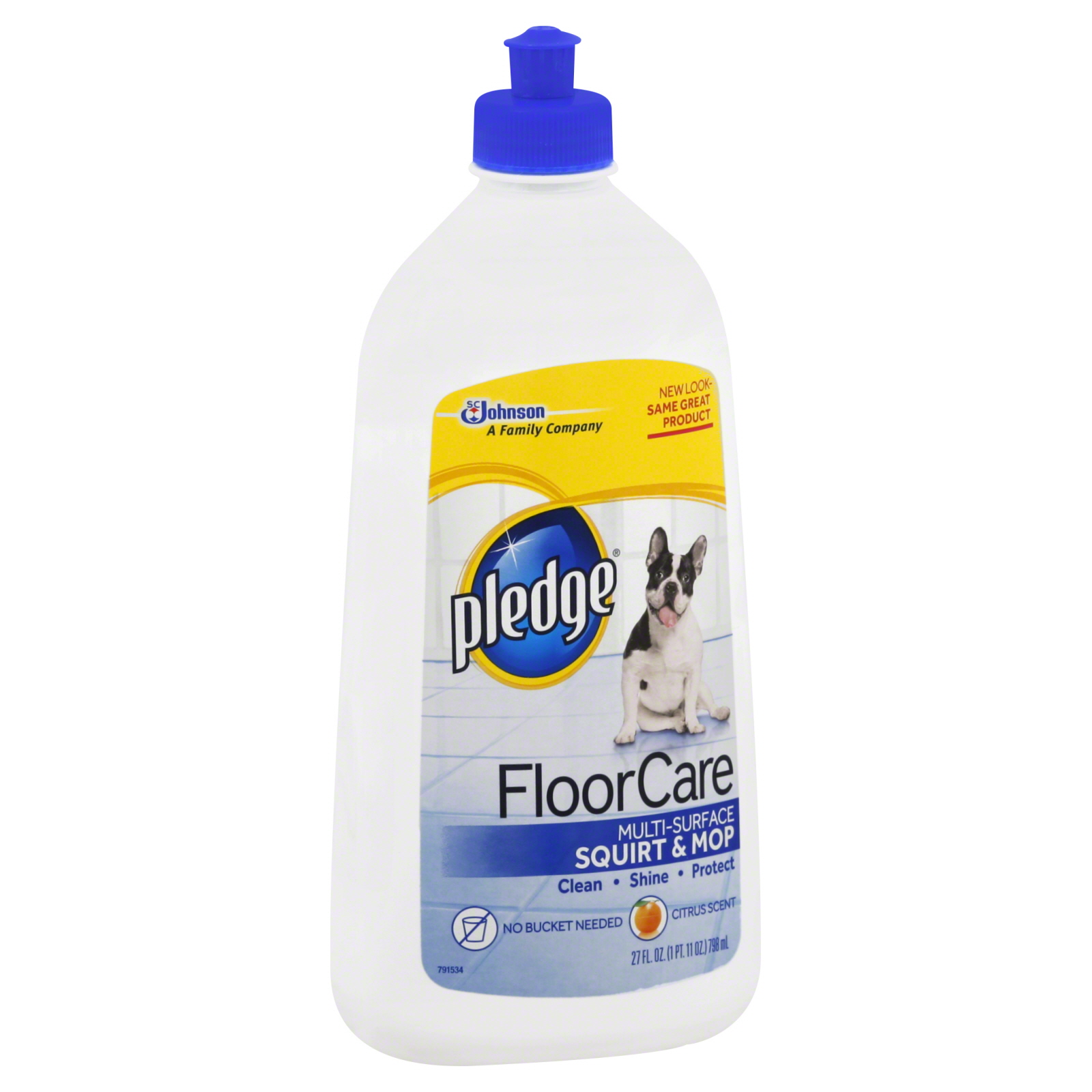 Pledge Floor Cleaner, Multi Surface, 27 fl oz (1 pt 11 oz) 798 ml