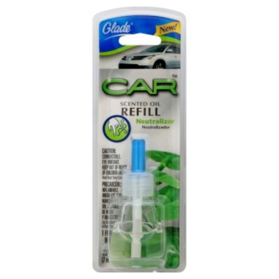 Glade Car Oil Refill, Scented, Neutralizer, 0.23 oz (7 ml)