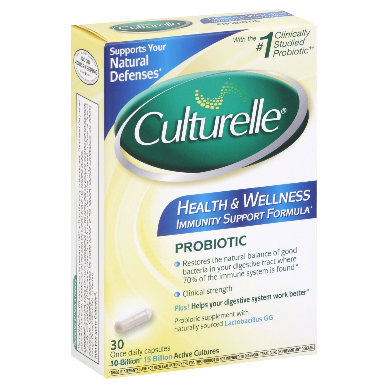Culturelle Probiotic, Once Daily Capsules, 30 capsules | Shop Your Way