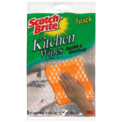 Scotch-Brite Kitchen Wipes - 5 kitchen wipes